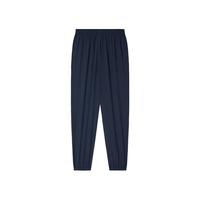 ANTA安踏儿童裤子男女大童跑步系列夏季透气梭织速干运动长裤A372425501 深夜蓝-2 120