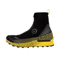 户外徒步：LA SPORTIVA Cyklon Cross 越野跑鞋 轻量 防滑 BOA系带 DK21356C 黑色/黄色 42