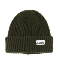 GANNI 女款圆顶羊毛针织帽