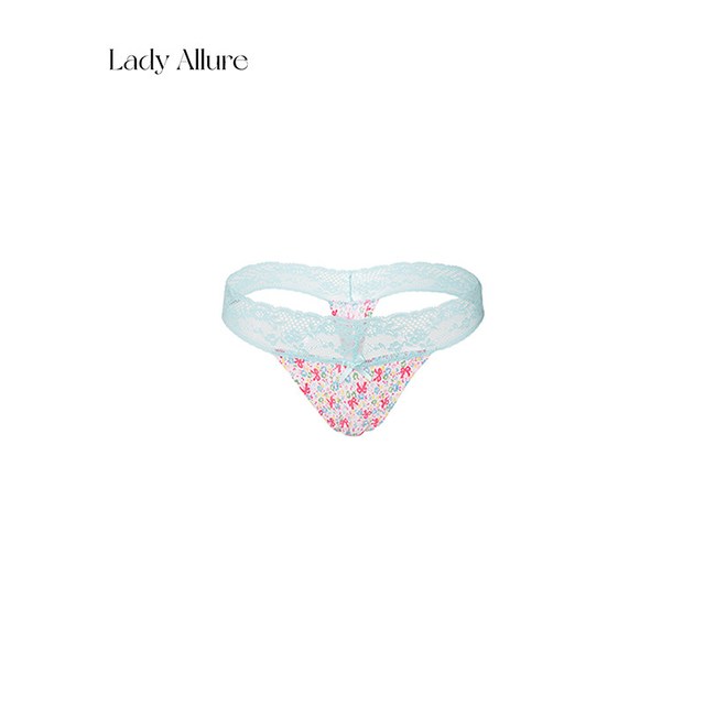 LADYALLURE 古早美女碎花纯欲风女士内裤 LA-20240640