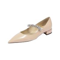 JIMMY CHOO 周仰杰 BING PUMP FLAT系列 女士单鞋 J000169307