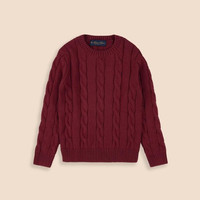 Brooks Brothers Boys Cotton Cable Sweater
