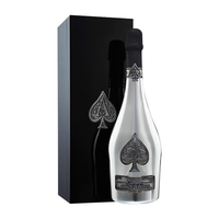 Armand de Brignac/黑桃A 礼盒装 气泡酒 黑桃A 白金版礼盒装750ml