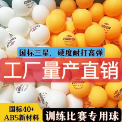 柏潮 三星级 乒乓球 100个