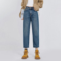 快鱼 女士烟管裤 16N5002