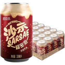 屈臣氏 沙示汽水330ml*24罐