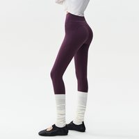 Dcw 9817C 高腰收腹提臀紧身显瘦运动长裤