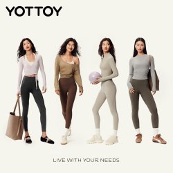 YOTTOY 云朵AIR 女款运动长裤 25819yjk