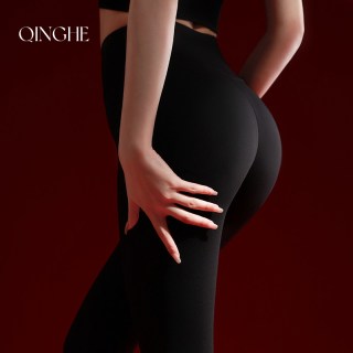 轻禾 「露薇」隐形拉链运动资金链瑜伽裤女开裆打底裤鲨鱼裤外穿