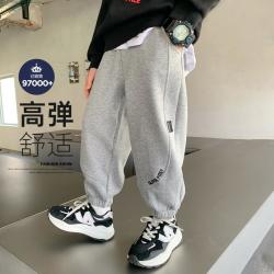 ZOSEE 男童运动裤儿童裤子秋冬款中大童秋装宽松休闲卫裤束脚裤长裤童装