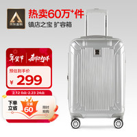 外交官 拉杆箱 TC-6012 银色 20英寸