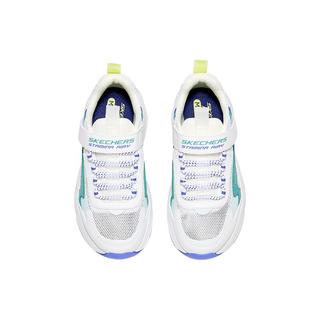  SKECHERS/斯凯奇 耐磨 儿童运动鞋 男童/白色/蓝色 /WBL 37