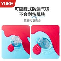 羽克 游泳圈儿童手臂圈水袖浮袖成人游泳浮圈漂浮神器男童女童游泳装备