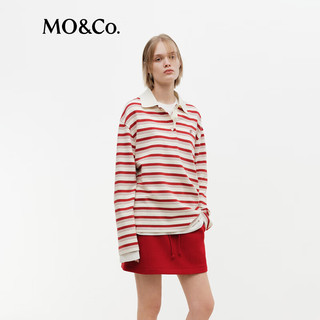  MO&Co./摩安珂 精梳棉 女士POLO衫