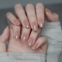 戈雅 水漾系列指甲油胶2026年新款网红显白冰透裸色美甲店专用