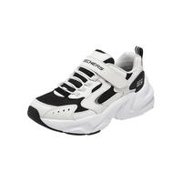 SKECHERS/斯凯奇 耐磨 儿童运动鞋 女童/白色/黑色/WBK 38