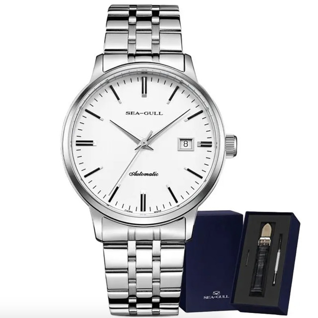 年货不打烊：海鸥 小钢炮 日历男士手表 套装 816.362