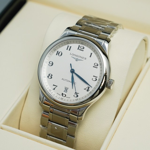 LONGINES 名匠系列 男士自动机械表 L2.628.4.78.6 银灰色