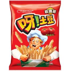 好丽友 呀土豆薯条 超值嗨享装 番茄酱味 130g