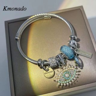 百亿补贴：KMONADO 潘多拉手镯梦幻海洋恶魔之眼轻奢公主复古手串