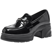 热风 厚底 女士乐福鞋