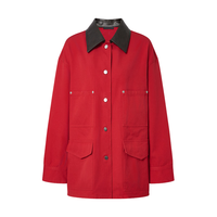  MO&Co./摩安珂 复古风 女士外套 大红色 M /165