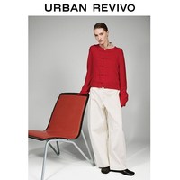  URBAN REVIVO 羊毛 女士针织开衫