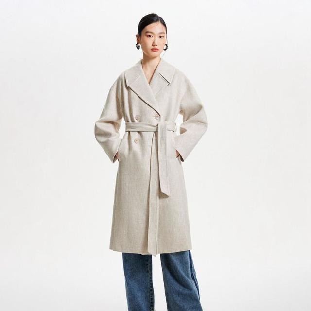 VERO MODA 女士双排扣风衣 高级感外套