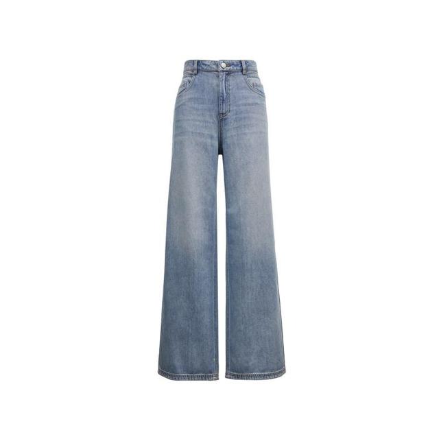 VERO MODA 女士高腰阔腿牛仔裤