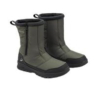迪卡侬 QUECHUA 雪地靴 防滑防水 高筒拉链 8851797 39 卡其绿