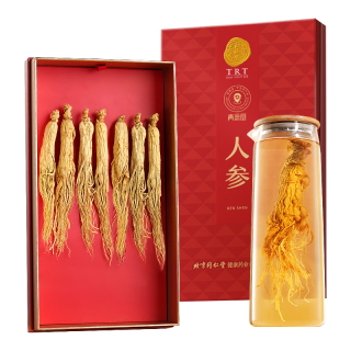 同仁堂 长白山人参 7支 100g 礼盒装