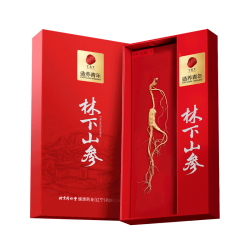 同仁堂 北京同仁堂 Tongrentang Chinese Medicine人参 林下山参礼盒1.51-2.5g/A 整枝15年以上野山参