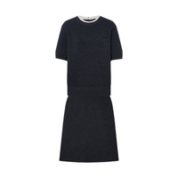  MO&Co./摩安珂 绵羊毛针织 女士套装连衣裙