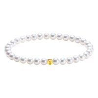 周大生 淡水珍珠 18K金珍珠手链