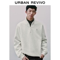  URBAN REVIVO 字母刺绣 男士卫衣