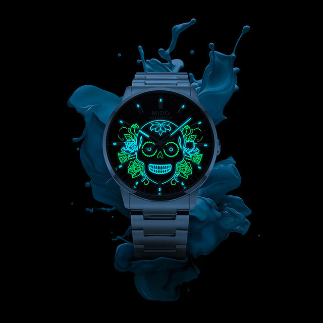 MIDO 指挥官系列 男士自动机械表 M021.407.11.411.04