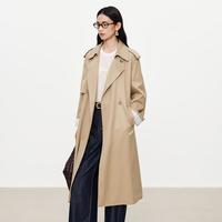 衣香丽影 女士风衣外套 中长款英伦风