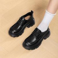 大东 女款 增高厚底乐福鞋 2025新款 女士牛津鞋