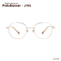  JINS/睛姿 防蓝光眼镜 398深金色