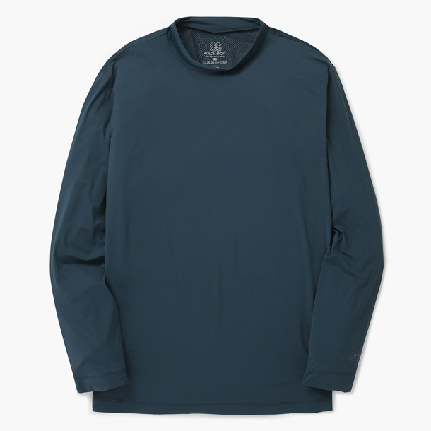 KOLON SPORT 藏青男士高领长袖贴身保暖JKICX24121DOC JWICX24121DOC