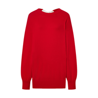  MO&Co./摩安珂 露背撞色蝴蝶结设计 女士毛衣