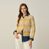 E·LAND 衣恋 女士针织衫 EECKF4TM08