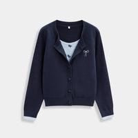 限尺码：爱依服 微胖大码女装假两件毛织上衣