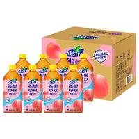 Nestlé雀巢茶萃低糖冰极柠檬茶1L升大瓶装整箱桃子清乌龙混合果汁茶饮料 桃子清乌龙1L*8瓶/箱