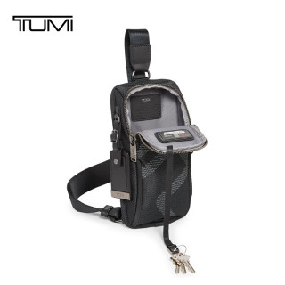 TUMI Alpha 3系列 男女款牛皮单肩包 09203110DL3 黑色