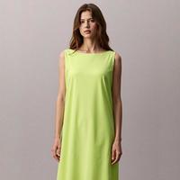 Massimo Dutti 女士极简舒适A字无袖连衣裙