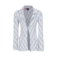 限尺码：GIORGIO ARMANI 女士简约气质拼色休闲针织开衫