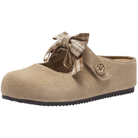 热风 镂空蝴蝶结 女士玛丽珍鞋