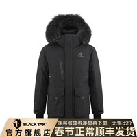 BLACKYAK 鹅绒保暖 男士羽绒服 黑色 180