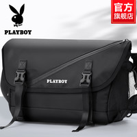 PLAYBOY 男士通勤包 2025新款大容量单肩斜挎包